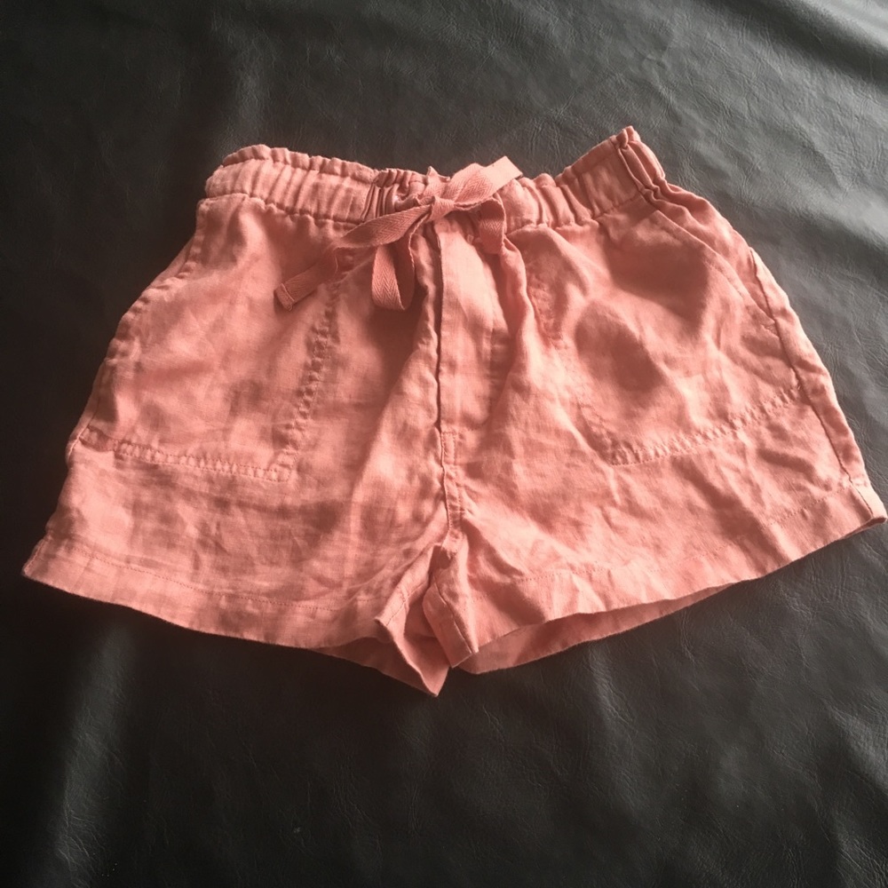 🌸 Pink Fabric Shorts - Picture 3 of 6